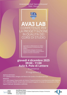 Locandina - AVA3 LAB